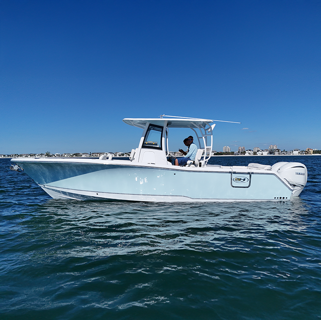 Yamaha Outboard on the Water